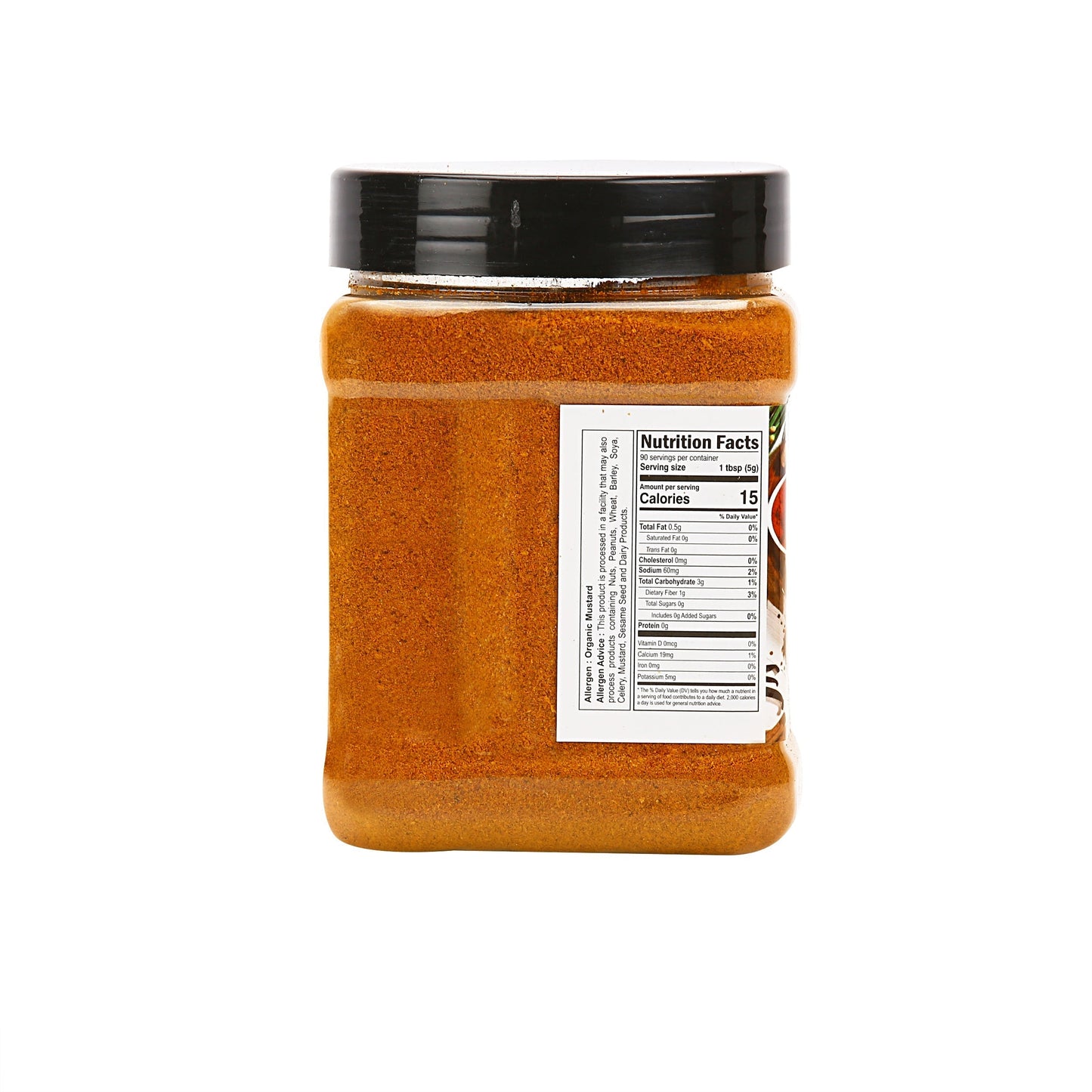 Zayd Organics Curry Powder Mild 16oz, USDA Organic Certified (Best Before June 22)
